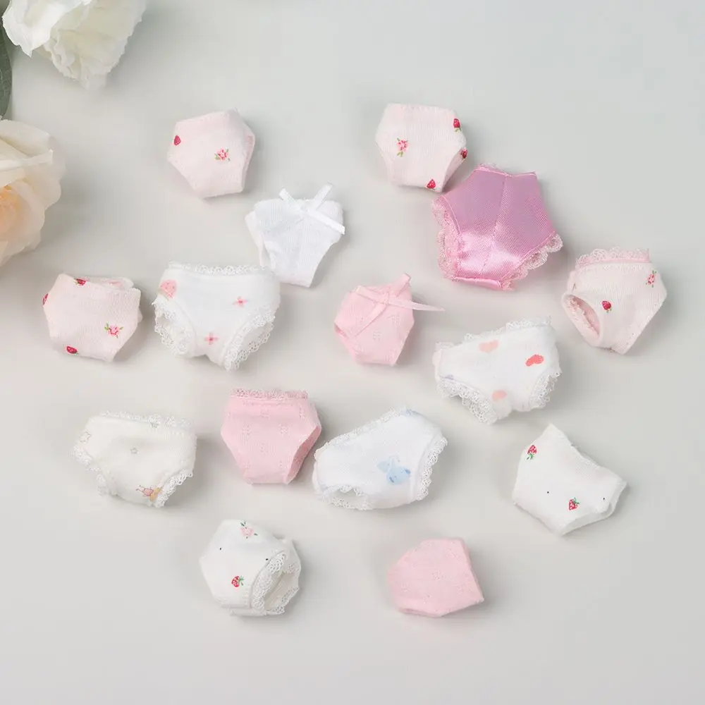 New Fashion OB11 Doll DIY Doll Clothes 1/11 Doll Panties BJD Doll Underwear Doll Cotton Socks