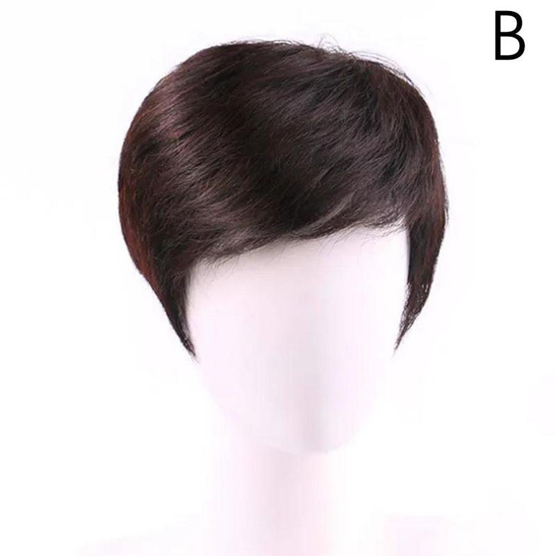 Product Introduction of Middleaged And Elderly Men Wig Business Natural And Realistic Full Wig For Medium-elderly Men 30
