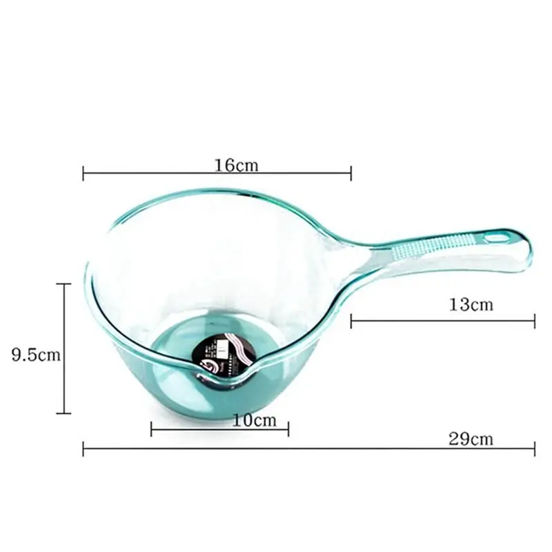 Combo 2 cái Gáo múc nước bằng nhựa cao cấp trong suốt G02 4