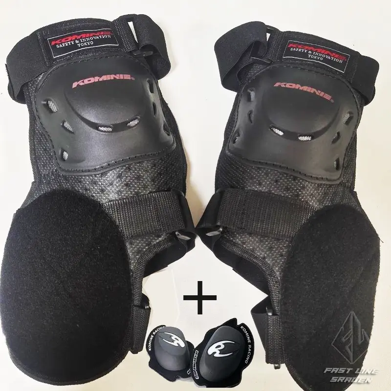 Deker Cornering Pelindung Lutut kaki Komine Biker Knee Protector Cornering Motor Sport Fun Race Kneepad Sliding Decker Balap Dekker Safety 2
