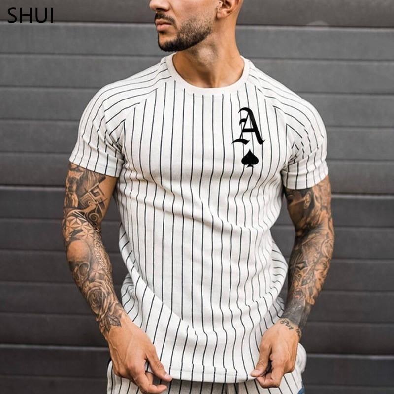 Product Introduction of Zebra striped poker printed short sleeved 2024 latest spring unisex T-shirt summer men's 3D printed round neck quick drying top 2
