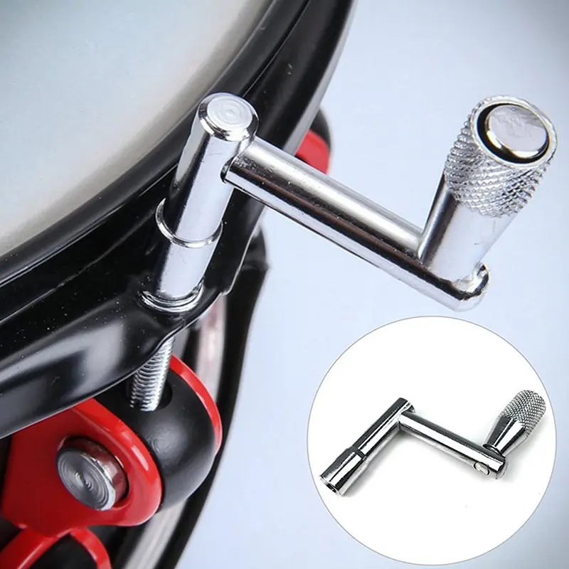 [TTAA]Swivel Drum Tuning Key Z Type Key Standard Square Wrench 5.5mm 6.7 X 4.9cm Percussion Parts Accessories For Lovers Universal