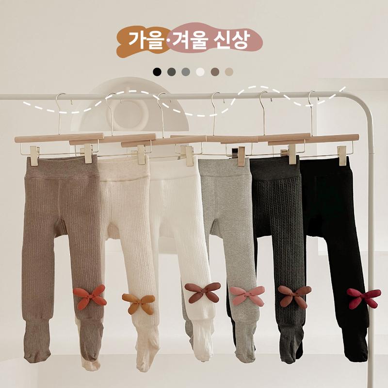 Quần Legging Bé Gái, Lót Lông Cừu, Dày Dặn, Có Thắt Nơ, Thích Hợp Cho Mùa Thu Và Mùa Đông, Quần Tất Trẻ Em, Chống Lạnh, Thích Hợp Cho Em Bé Và Trẻ Sơ Sinh, Tấm Lót Ấm 1