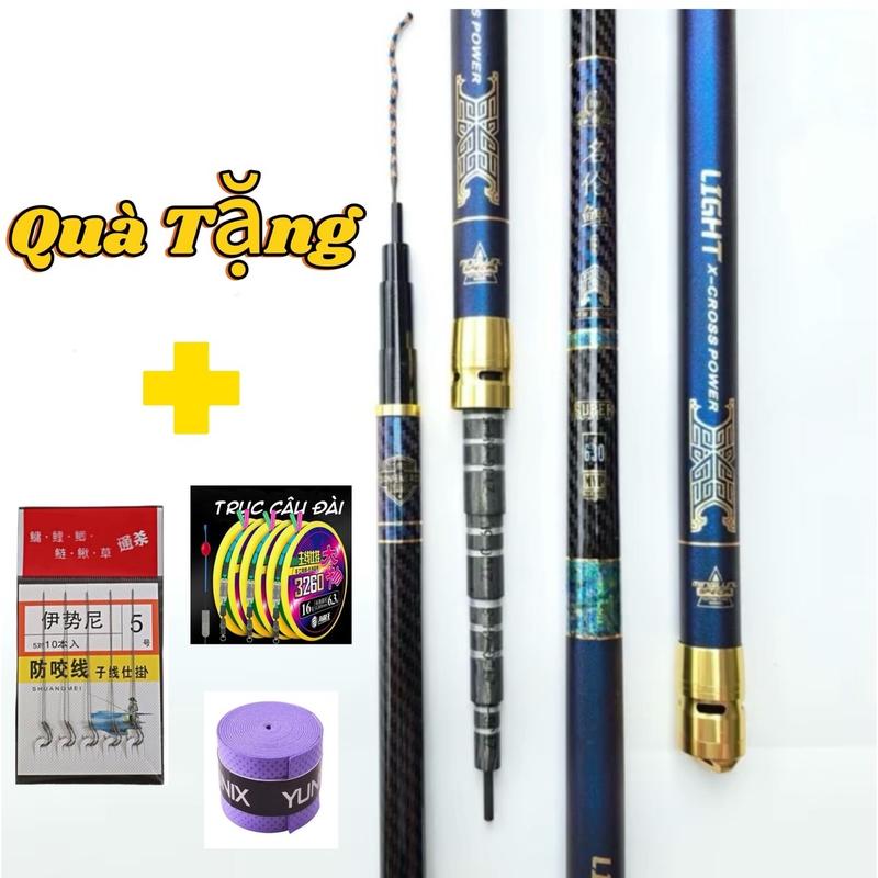 Cần Câu Tay Chiến Thần Chính Hãng 6H đối trọng săn hàng chiến  thần