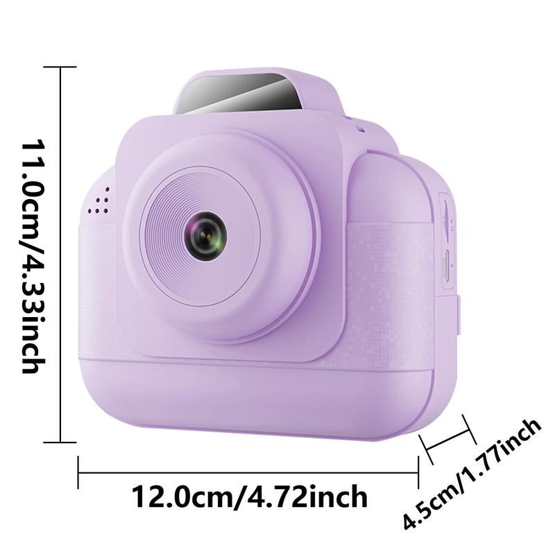 Product Introduction of Portable Instant Camera, Rechargeable Camera with Rechargeable Battery & Accessories, Compact Design Camera for Photography Adventure 1