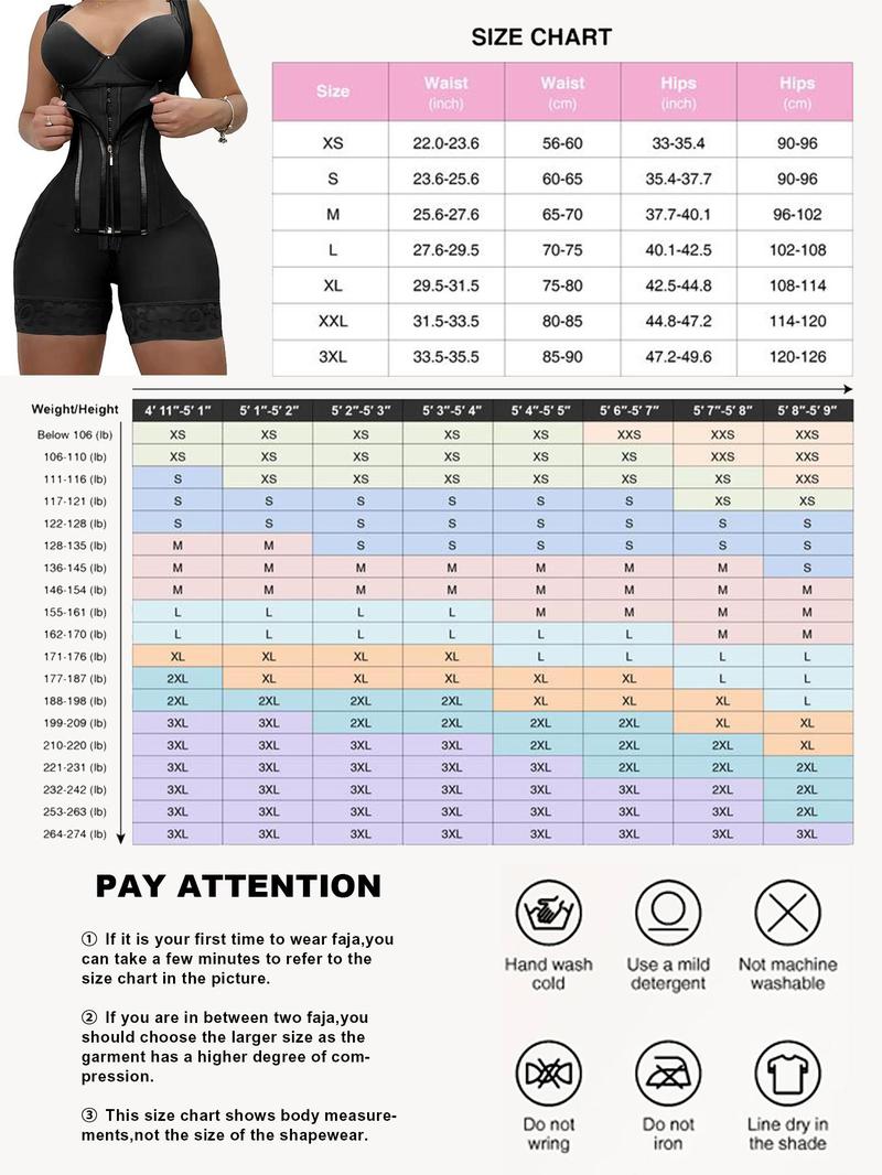 Product Introduction of Women's Solid Color Zipper Corset Shapewear Top, Tummy Control Shaper, Women's Shapewear for Daily Wear 7