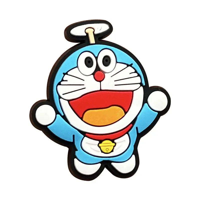 USOQ Jibbitz Croc Phim hoạt hình Doraemo Hang Giày Khóa Phụ Kiện Tự Làm Cá Sấu Charm Nút Jibbitz 7