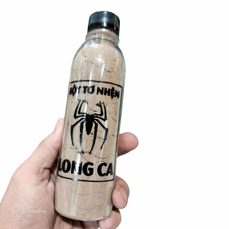 Bột Tơ Nhện Long Ca Chai Lớn 200g Bột Tạo Rong Kết Dính Mồi Câu Chai Khổng Lồ Đi Câu Fishing Bắt Cá Câu Cá