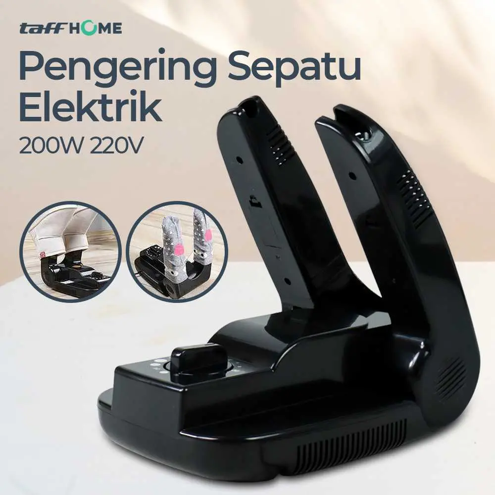 Pengering Sepatu Kaos Kaki Sarung Tangan Elektrik Timer