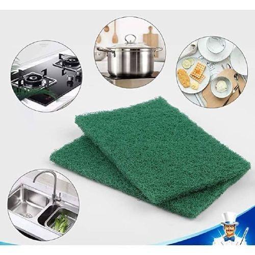 SM B-24 Tapas Sabut Cuci Piring Hijau Ijo Gosok Panci Kuali Spons Sponge Murah 4