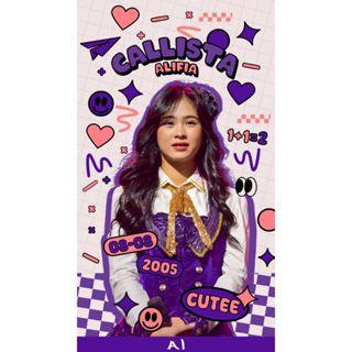 ROLL BANNER JKT48 UKURAN 30X80 CM | POSTER GANTUNGAN DINGDING MEMBER JKT48 | SCROLL BANNER MURAH CUSTOM KARAKTER FOTO 2