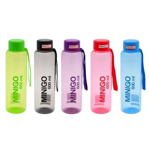 Botol Minum Minigo 600ml - Botol minum lionstar plastic minigo 600ml Bottles