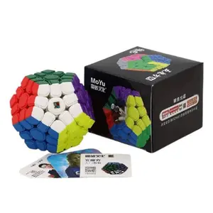 Puzzle Kubus Teka Teki Megaminx Magnetik Moyu Stickerless - Puzzle Kubus Teka Teki Megaminx