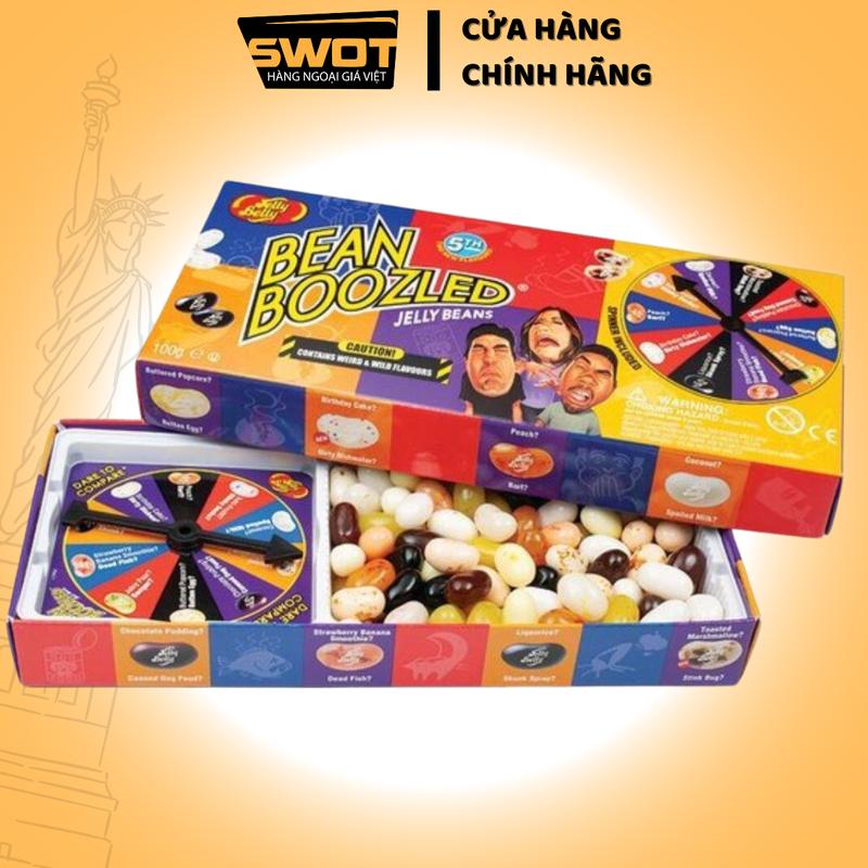 Kẹo thúi Mỹ Bean Boozled vòng xoay 99g Kẹo thối Mỹ vị kẹo độc đáo trái cây nguyên liệu đảm bảo Ăn Vặt kẹo ngậm an toàn sức khỏe Snack - SWOT Candy Food