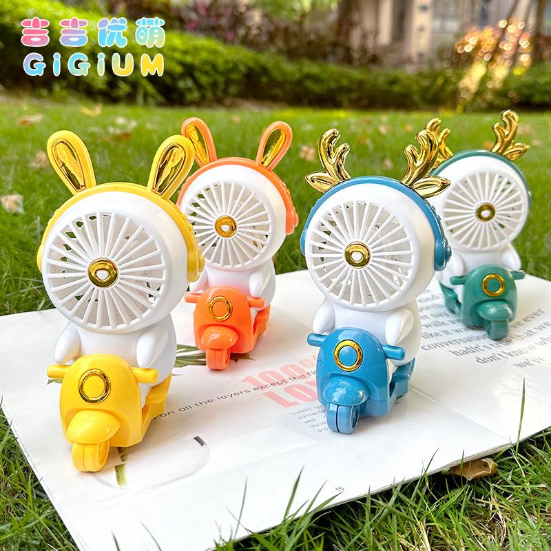 Kipas Angin Mini Handheld Portable / Kipas Angin Tangan Genggam Charging / Minifan Karakter Meja Tahan Lama dan Berkualitas / Minifan Sepeda Motor 1