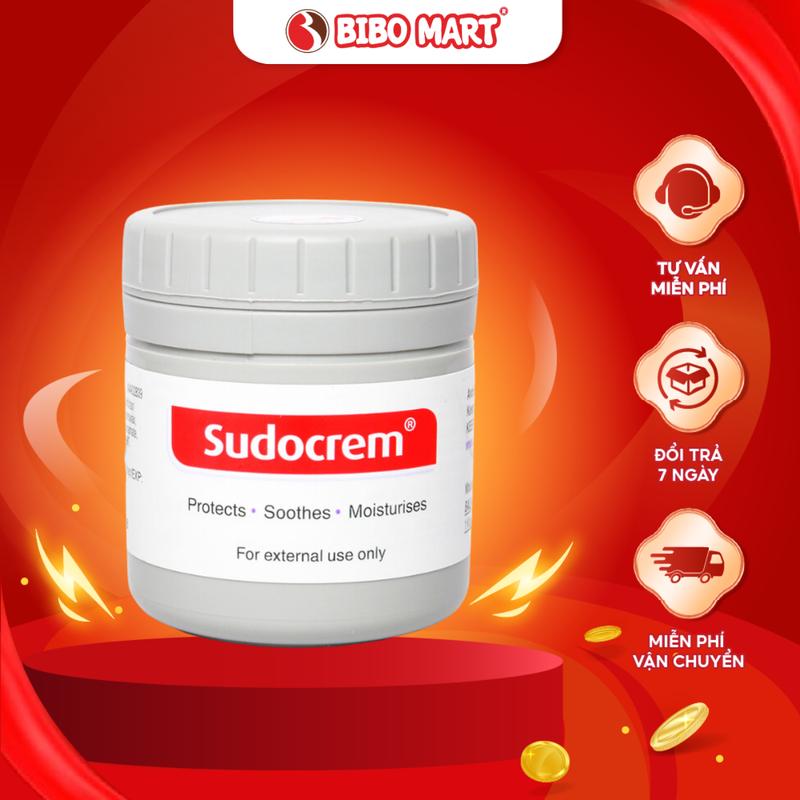 Kem hăm tã Sudocrem 50g 125g kem hăm cho bé sơ sinh hiệu quả - Bibo Mart