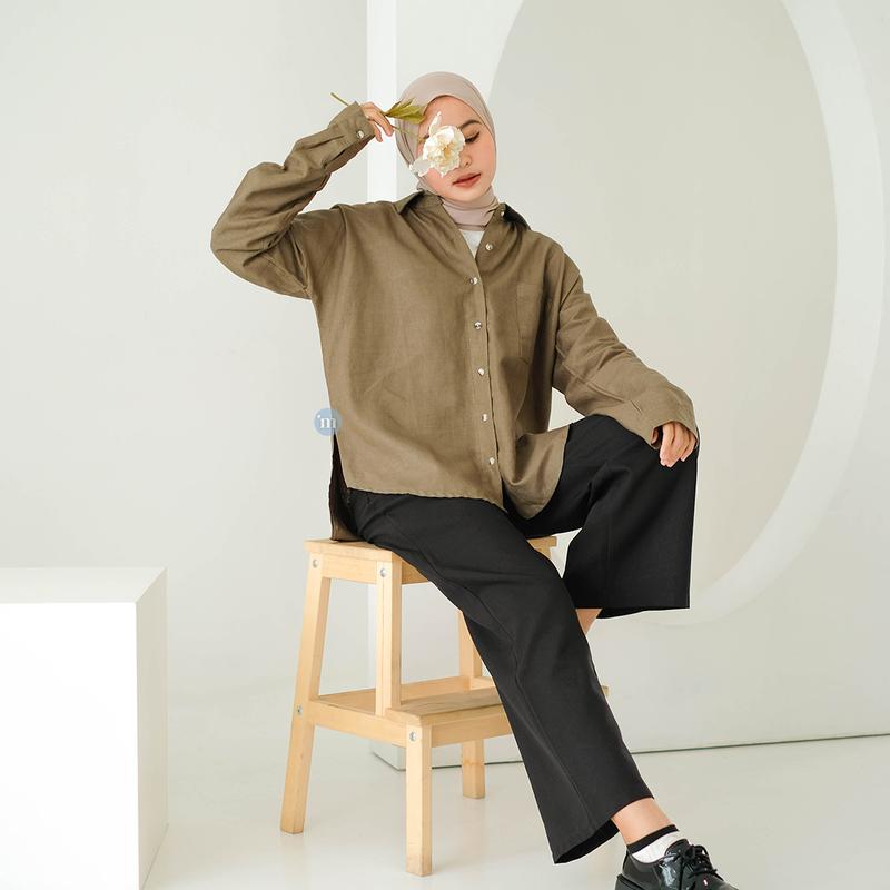 FUJI Linen Shirt | Kemeja Linen MARU 0