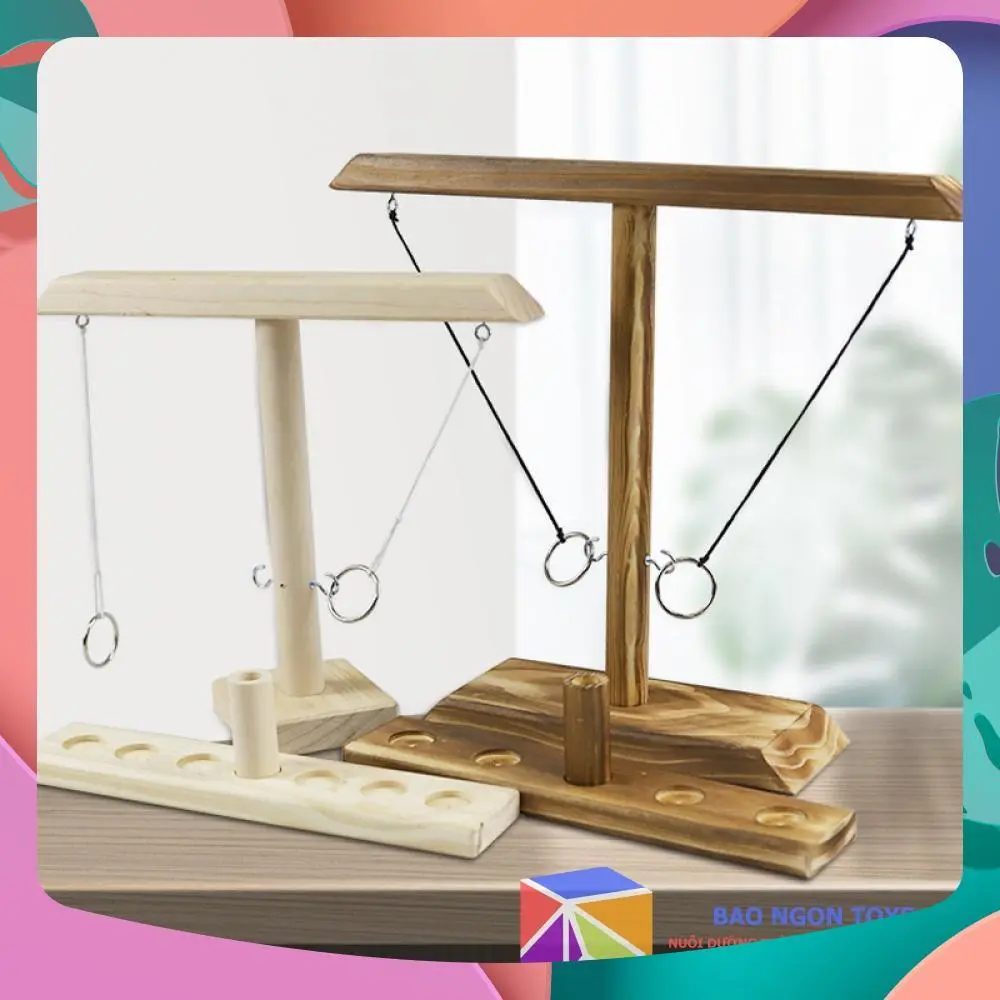 ĐỒ CHƠI VẬN ĐỘNG NHÉM VÒNG VÀ THẢ TRỤ GIÚP GIẢM STRESS VÀ RÈN LUYỆN NHANH TAY LẸ MẮT - BAO NGON TOYS - DG66
