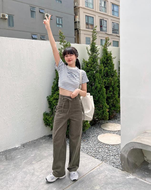 Quần kaki ống rộng THE CIU - Sport Khaki Pants