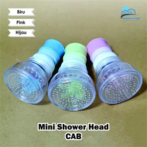 Sambungan Kran Air Plastik Free klem / Filter Saringan Kran Fleksibel Pink