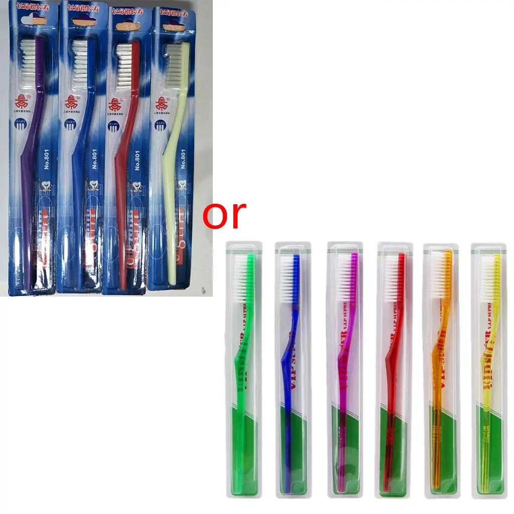 ✪ 6x  for Nano Dental Care Premium Hard Toothbrush Bristle Tooth Brush Set For Adu Oral Daily