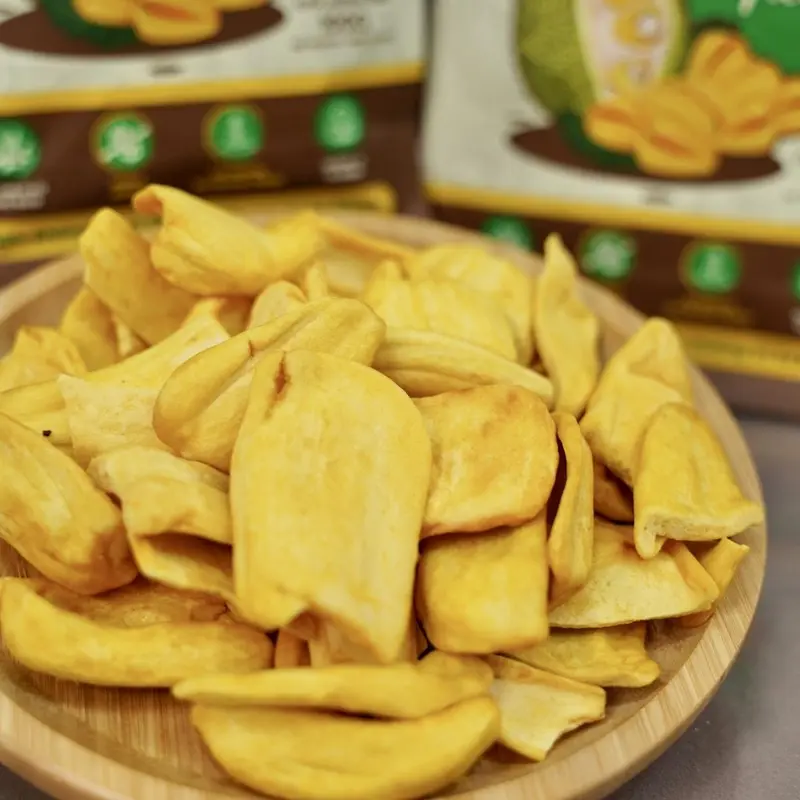 Combo 4 Mít Sấy Cao Cấp A+ AnFood Siêu Ngon Giòn Xốp (mỗi túi 100G) thay thế Đồ Ăn vặt, Bim Bim Snack Thức Ăn không sate đồ ăn nhẹ khô 3