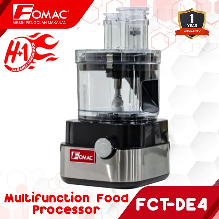 Mesin Multifunction Food Processor FCT-DE4 FOMAC 0