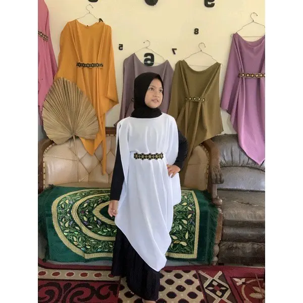 Kaftan anak kaftan kondangan couple ibu dan anak outer anak viral kaftan rinjani 0