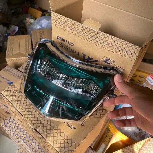 Đèn pha 2 tầng suruma xịn gắn cho các đời wave 50 , 100 ,110