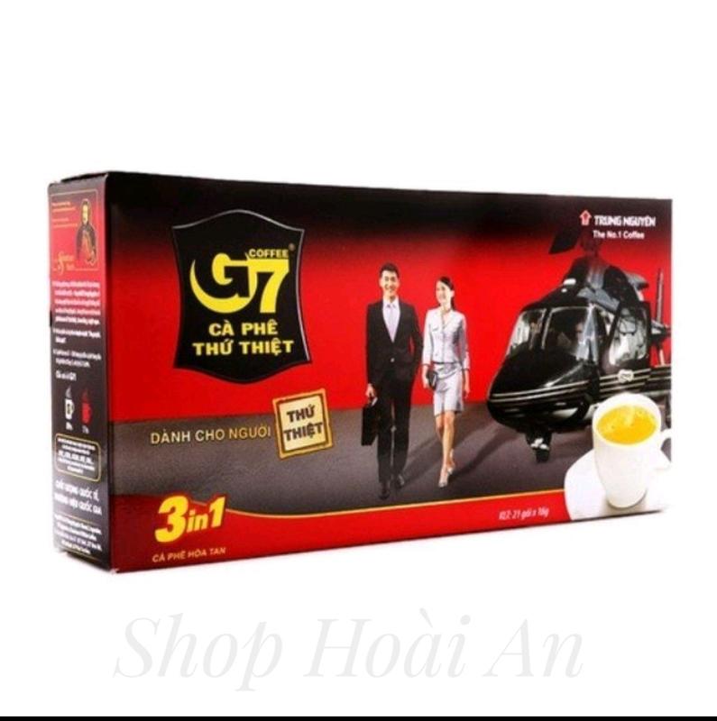 Cà Phê G7 Hộp 21 gói x 16g Có Tem) Coffee Cafe