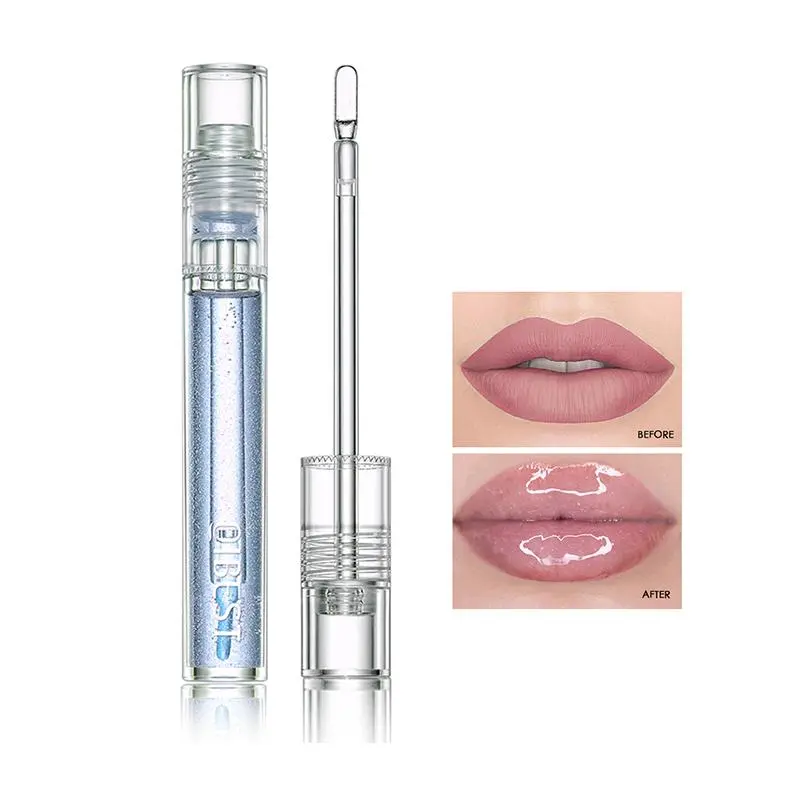 Spring Mirror Hydrating Lip Glaze, Moisturizing Juicy Lip Gloss, Glossy Liquid Lip Balm Lip Tint, Easy To Apply, Hydrating Lip Stain Lip Moisturizer, Summer Makeup, Christmas Gift 8