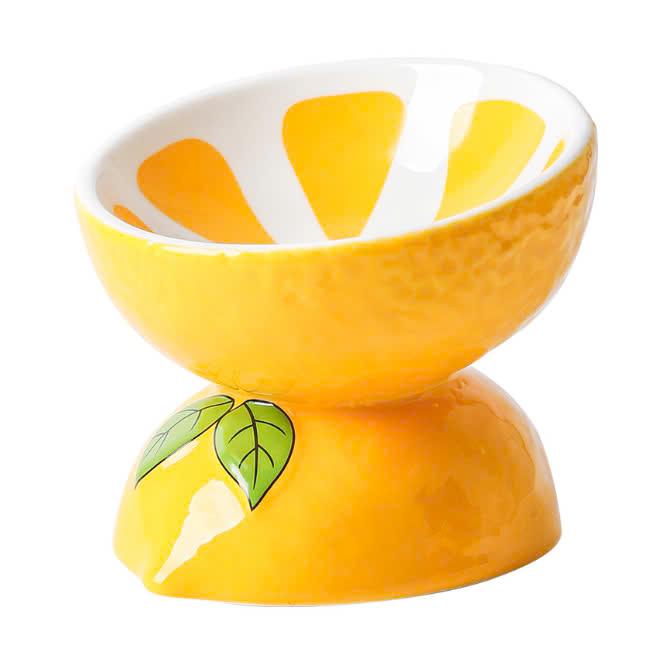 Chén ăn cho mèo hình hoa quả chống gù cho mèo