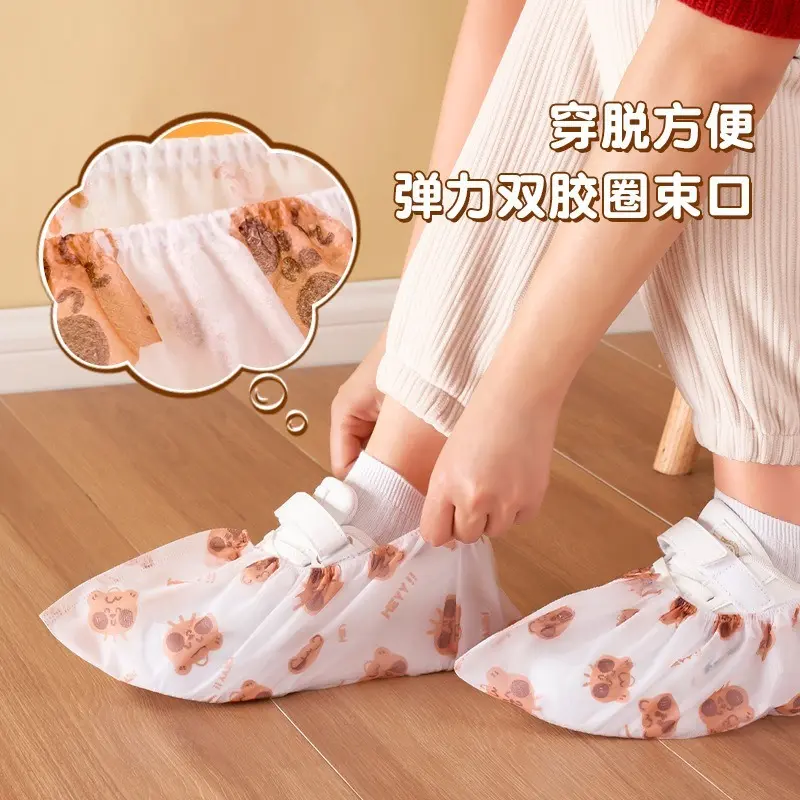 TUTU Penutup Sepatu Sekali Pakai Isi 50 Pcs/ 25 Pasang Shoes Cover Medis Shoes Cover Shoe Sekali Pakai 0