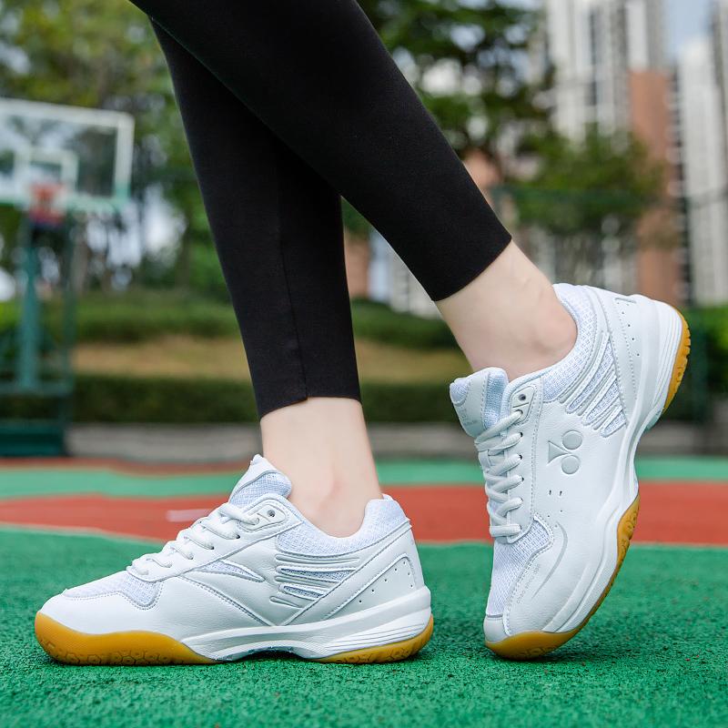 Product Introduction of Students professional badminton shoes tennis shoes table tennis shoes men's women's sports shoes couple casual shoes net breathable comfortable size 35-44 30