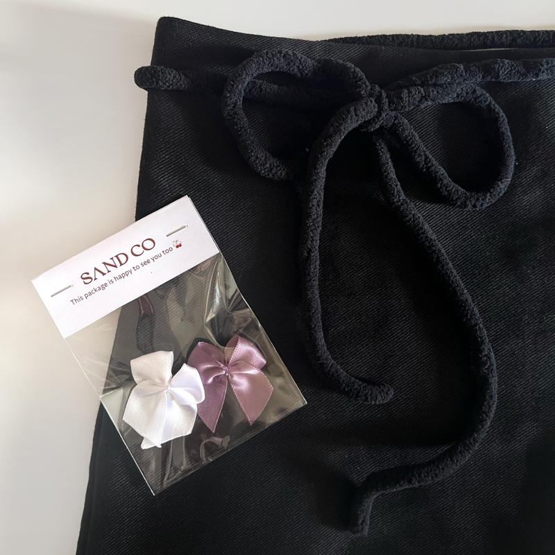 Product Introduction of SAND Chân váy ngắn mini skirt form chữ a cạp trễ lưng thấp có lót quần phong cách Y2K  - SAND MINI SKIRT(mua 1 sản phẩm tặng kèm nơ cài áo) 19