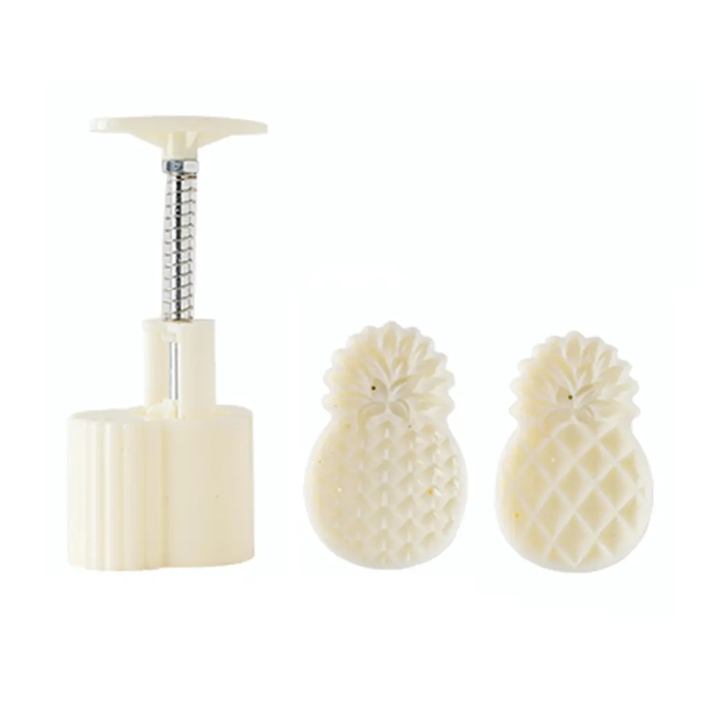 Pineapples/Flower Shape Dessert Moulds Dessert Molds Dessert Stamp Hand Pressure Plastic Materials Baking Accessories