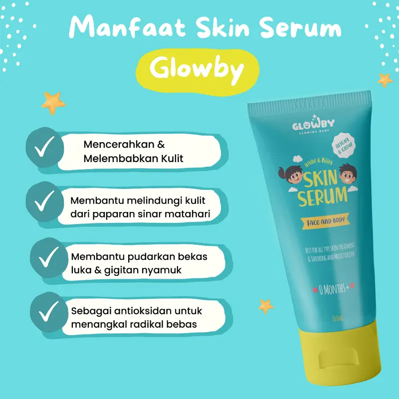 Glowby Skin Serum Lotion Pencerah Kulit Bayi dan Anak 6