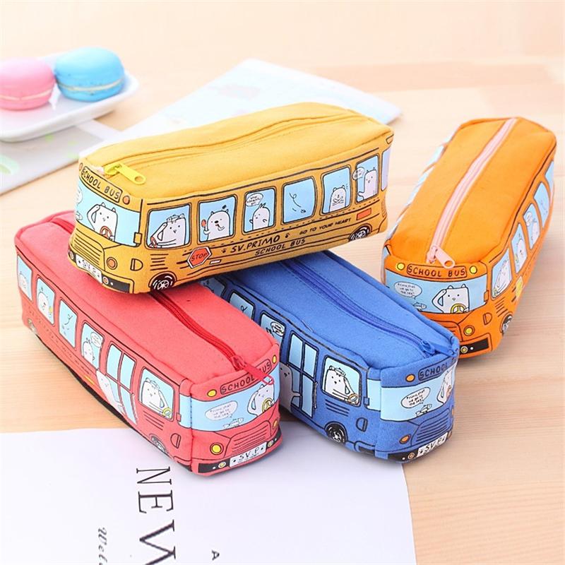 1 Pcs Colors Large Capacity Pencil Case Kawaii Pencilcase School Pen ...