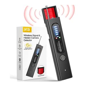 Pencari Kamera Julat Penuh, X13, Peranti Anti-Menipu, Penjejak GPS Kereta Anti-Perisik, Pengimbas Isyarat Wayarles RF, Sesuai untuk Kegunaan Rumah dan Perjalanan camera