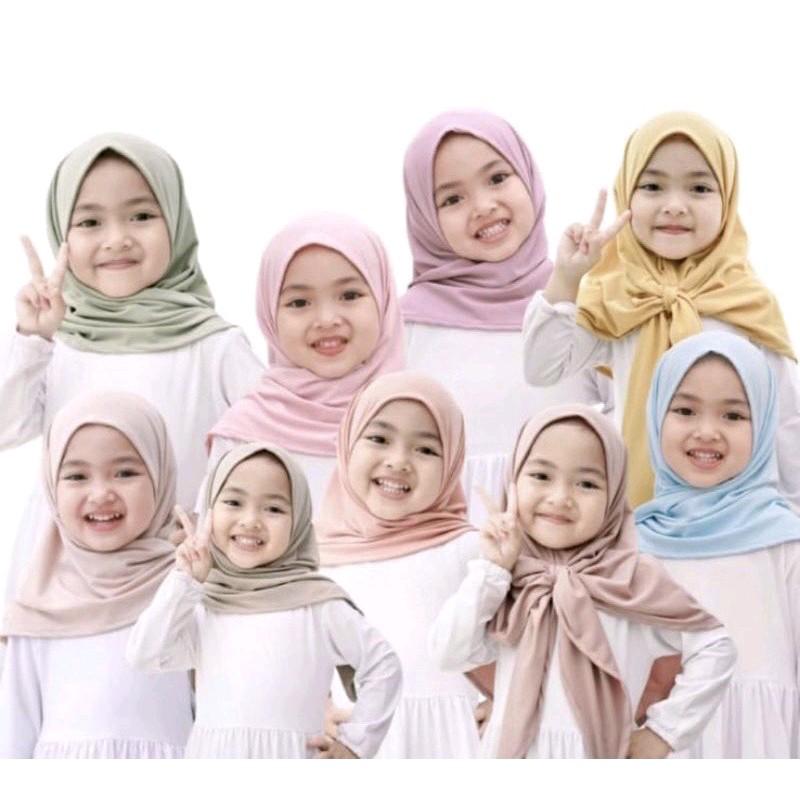 Jilbab Anak Segitiga Instan 2