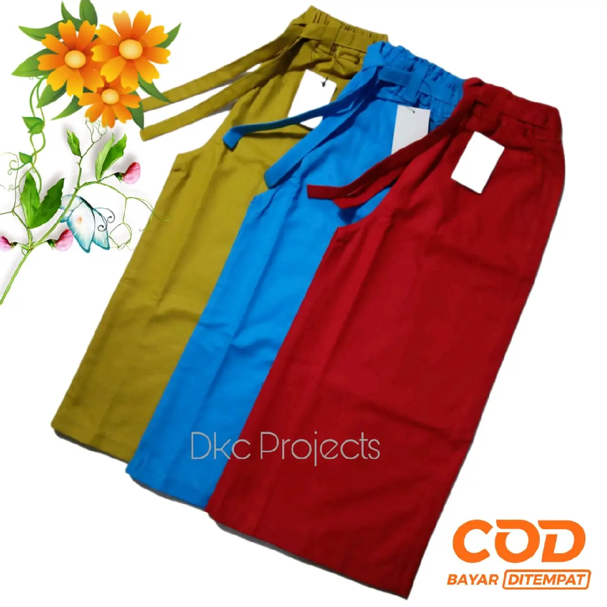 Kulot Anak Perempuan 3-7 Tahun Bahan Katun Sigaret