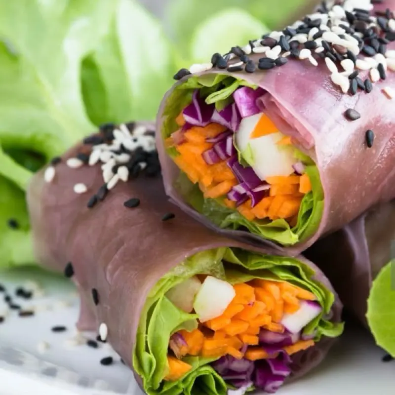 Bánh tráng cuốn gạo lứt - Đặc sản Đại Lộc, bánh tráng nhúng (1 gói 22 cái)
