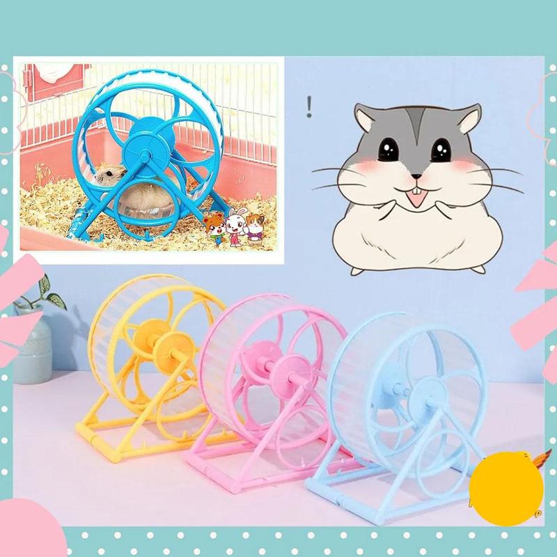 Product Introduction of 1pc Hamster Non-snagging Running Wheel Hamster Silent Relief Running Hamster Stress Wheel Toy Z3C7 16