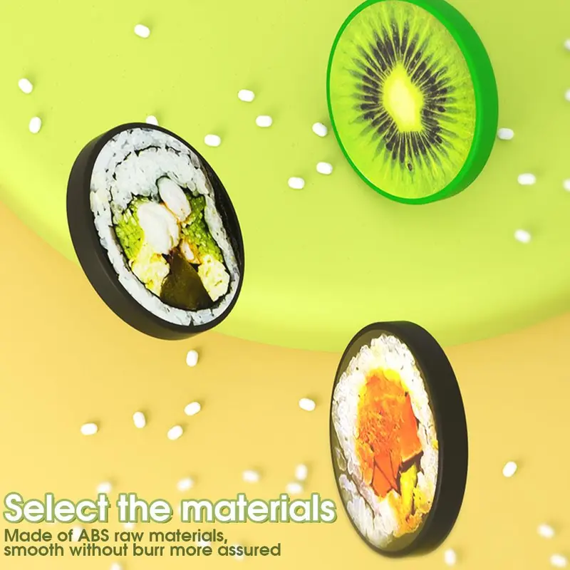 Simulation Sushi 3D Pretend Play DIY Game Toy, 11pcs/set Funny Food Cooking Toy, Sushi Food Drink Toy For Kids, Kids Stocking Filler 5