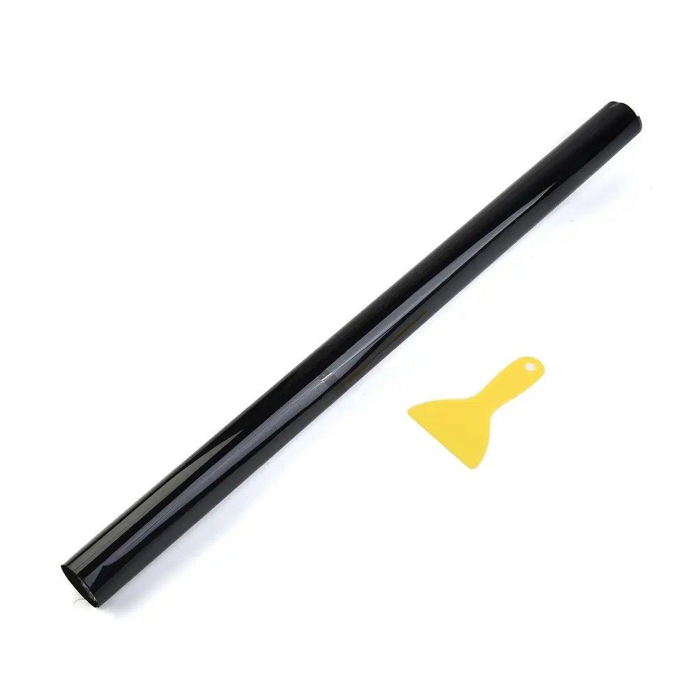 Phim dán cửa kính, 50x100cm, VLT đen Pro 15%, Thích hợp cho ô tô và gia đình, cho cửa sổ kính, Sticker