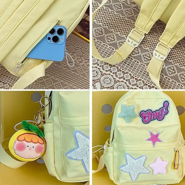 Mismi Unna Bag Tas Ransel Wanita Super Star Korean Backpack Perempuan Stylish - 36U 6