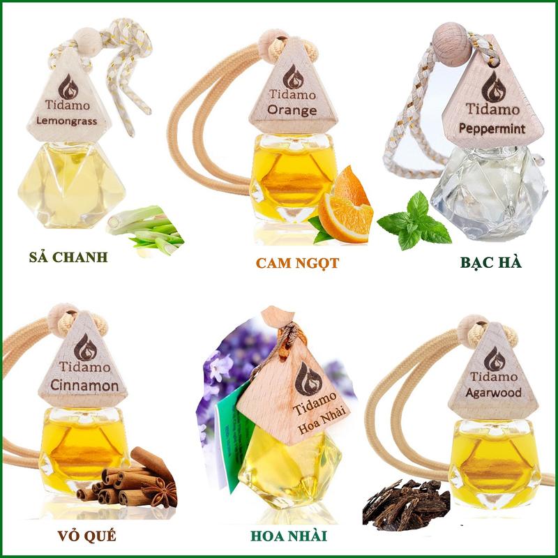 Tinh Dầu Thơm Phòng Cao Cấp Treo Phòng, Treo Tủ Áo, Treo Xe Hơi | Tự Chọn Mùi, Có Kiểm Nghiệm Chất Lượng| Tinh Dầu TIDAMO Treo Thơm Phòng, Khử Mùi Xe và Đuổi Muỗi. Dầu Thơm Phòng