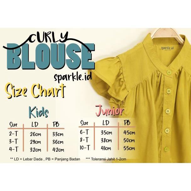 Product Introduction of CURLY BLOUSE - ATASAN ANAK PEREMPUAN KANCING DEPAN 0