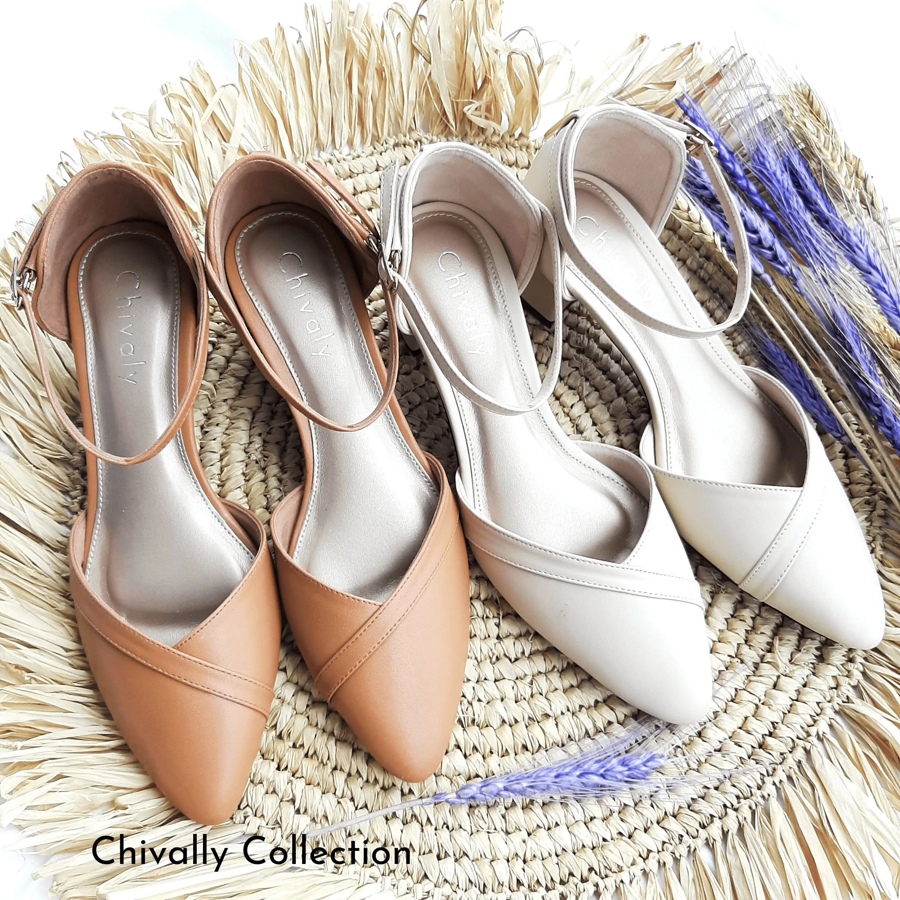 Chivaly Collection - Evelin /Sendal Wanita/Heels 5cm Sandal