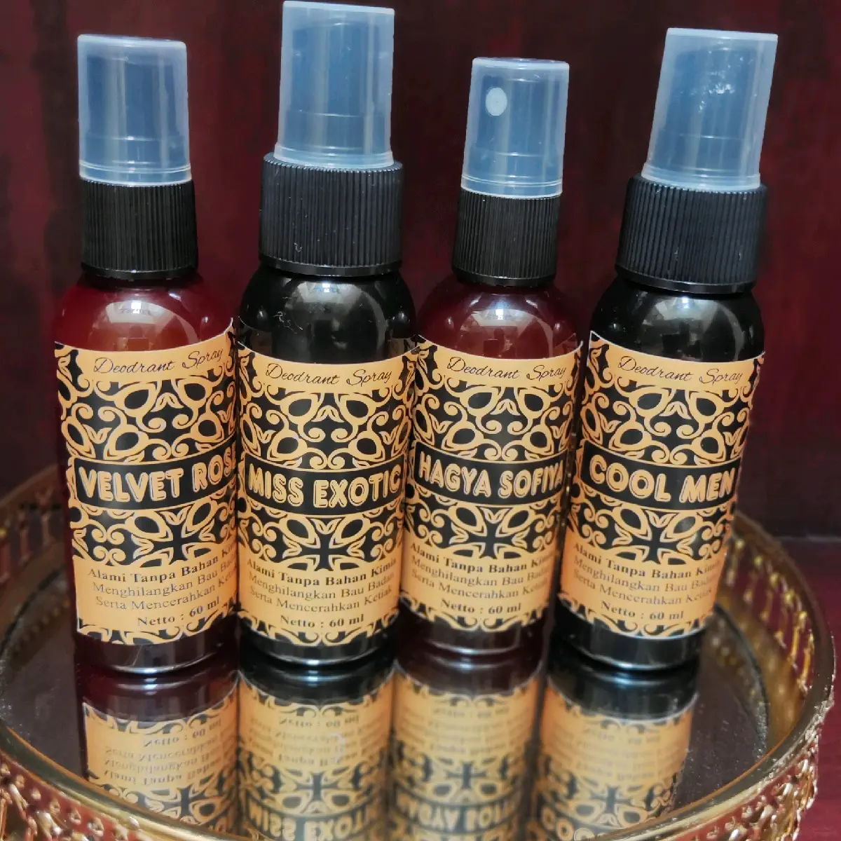 Deodorant tawas spray